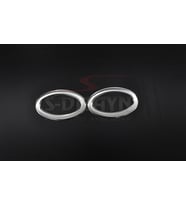 Citroen C3 Krom Sinyal Çerçevesi 2 Prç 2002-2009