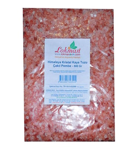 Granül Doğal Pembe Himalaya Tuzu Tane Çakıl Öğütülmemiş Tuz 500GR