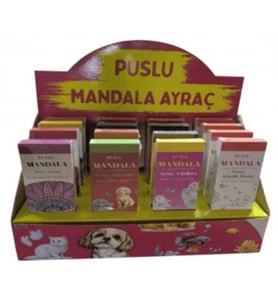 Puslu Mandala Ayraç-Yetişkin Set
