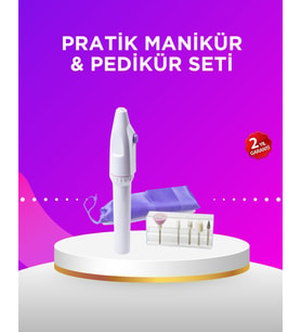 Northcity Elektrikli Manikür ve Pedikür Matkap Seti – Sessiz, Ergonomik ve Profesyonel Tırnak Bakımı İçin İdeal Çözüm