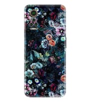 General Mobile GM 21 Pro GM 22 Pro Plus Kılıf Desemli Silikon Great Flowers 1304