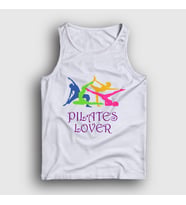 Presmono Unisex Beyaz Lover Hediye Pilates Atlet 511770tt