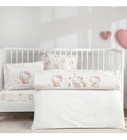 Lexroo Hello Kitty Cute Baby Pamuk Bebek Nevresim Takımı
