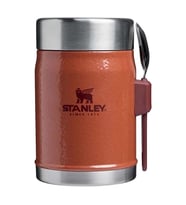 Stanley Klasik Paslanmaz Çelik Yemek Termosu Kaşıklı 0,40 LT - Hammertone Clay (Turuncu)