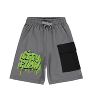 Civil Boys City Flow Basklı 2-5 Yaş Kapri - Gri