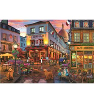 Anatolian 1000 Parça Cafe Montmartre Puzzle - David Maclean