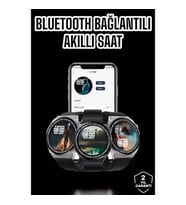Mey İthalat® Akıllı Saat GPS VE NFC Özelliği Sesli Görüşme Dokunmstik Ekran