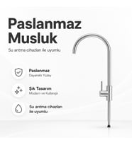 Paslanmaz Su Arıtma Musluğu 608506106