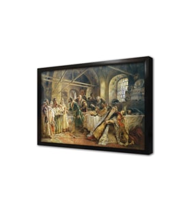 Konstantin Makovsky Çerçeveli Mdf Tablo