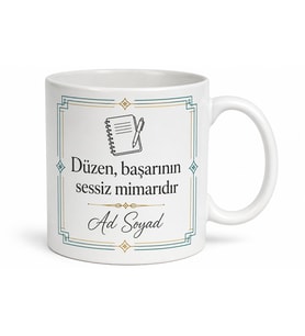 İsme Özel Organizatör Yazılı Kupa Bardak Özel Tasarım Hediye
