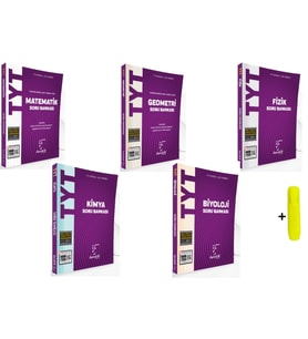Karekök Tyt Matematik Fen Soru Bankası Seti 5 Kitap Yeni