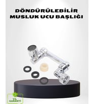 1080° Dönebilen Musluk Ucu – Su Tasarruflu, Esnek ve 360° Çift Eksenli Başlık