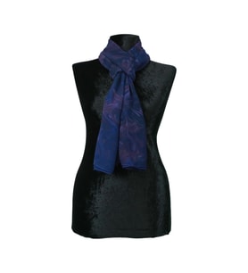 e38 EL İŞÇİLİĞİ  KADIN RENKLİ EBRU ŞAL 176*70 cm- Ş0129