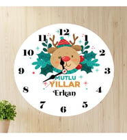 Hediye – Yılbaşı Duvar Saati