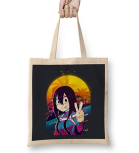 Boku No Hero Academia Tsuyu Asui Bez Çanta Uzun Saplı