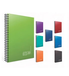 Gıpta Ultimate Notebook PP Kapak Spiralli Defter A4 60 yp Çizgisiz (Karışık)