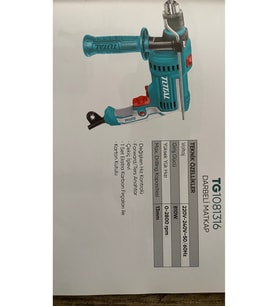 810 w DARBELİ MATKAP