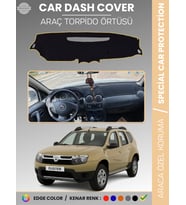 DACIA DUSTER (2009-2013) Torpido Örtüsü Ön Göğüs Koruma Torpido Koruma Çatlamayı Engeller Tam Uyum