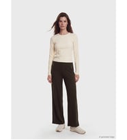 LCW Modest Kahverengi Taşlı Soft Touch Kadın Eşofman Altı