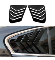 Volkswagen Passat B8 Kelebek Cam Kaplama Vizörü Parlak Siyah