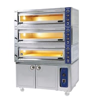Öztiryakiler 3 Katlı Pizza Lahmacun Fırını, Mayalama Kabinli, 18 Pizza Kapasiteli, 10570 Te-3