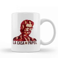 La Casa De Papel El Profesor Red Version Kupa Bardak Porselen
