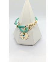 Lucky Knot Ayarlanabilir Şans Bilekliği – Mint