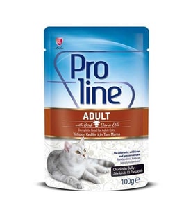 Proline Pouch Dana Etli Kedi Konservesi 100 gr