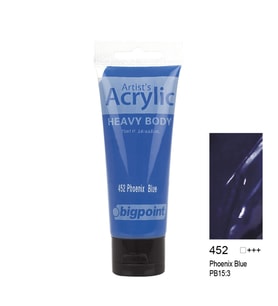 Bigpoint Akrilik Boya 75 ml Phoenix Blue 452