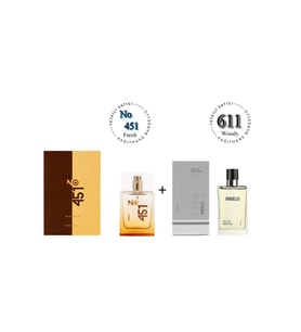 No:451 + 611 Unisex / Erkek Parfüm Edp 50 ml Fresh / Woody - Mnms50no451611 (Standart)