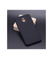 Samsung Galaxy J4 Uyumlu Kılıf Zore Premier Silikon Kapak (Siyah)