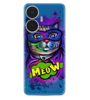 Realme C55 Kılıf Silikon Desen Özel Seri Super Meow 1715