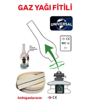 Gaz Lambası Fitili 1 Metre