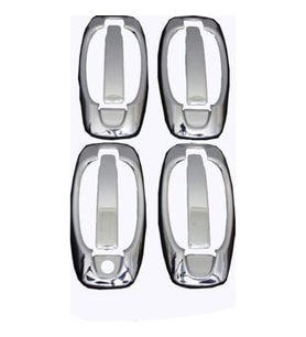FİAT DOBLO UYUMLU KAPI KOLU 4 KAPI 8 PARÇA (SET) 2010-2014 PASLANMAZ KROM