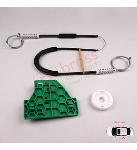 Audi A4 B6 8E2 8E5 B7 8EC 8ED Seat Exeo 3R 4/5 Kapı 8E0839461 İçin Arka Sol Cam Kriko Tamir Seti