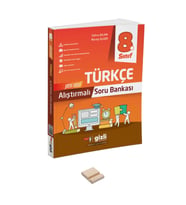 LGS 8. Sınıf Alıştırmalı Türkçe Soru Bankası ve Telefon Standı