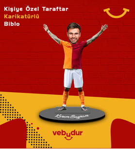Kişiye Özel Taraftar Tasarımlı Karikatür Biblo Model-1