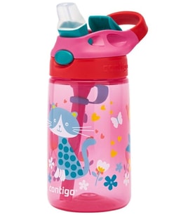 Çocuklar İçin 420ml Flip Kedicik Su Matarağı, Pratik ve Şık Tasarım
