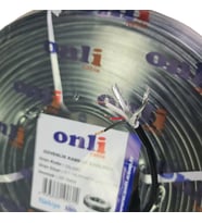 Onli 2+1 0.50mm 250Metre Dış Ortam CCTV Kamera Kablosu Siyah