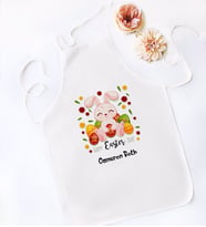 BK Gift Kişiye Özel Paskalya Bayramı Beyaz Mutfak Önlüğü-8