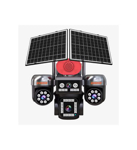 Av-s446 12mp 4 Kameralı Ptz 4g Sim Kartlı Solar Kamera