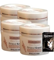 Süper Three Brand 4lü Adet Arnavut Whitens Cream 100 ml + 1 Adet Jel Hediye