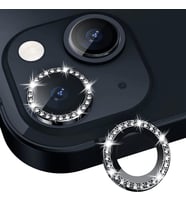 BİNANO IPHONE 14/14 PLUS TAŞLI SİYAH KAMERA KORUYU