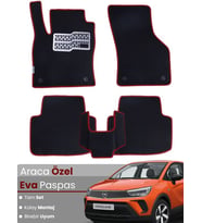 Opel Crossland (2020-2025) Uyumlu EVA Paspas Tam Set – Birebir Uyum,Su Geçirmez,Hızlı Montaj