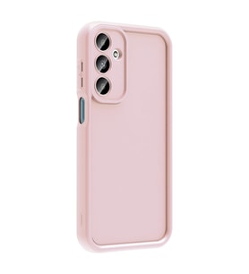 Galaxy A16 Kılıf Kamera Korumalı Ananas Silikon Kapak (Pembe)
