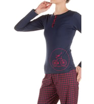 DoReMi Bayan Pijama Takımı (Lacivert)