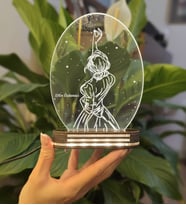 Öğretmenlere Özel 3 D Led Lamba (Beyaz)