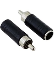 Ayt 1 Rca Erkek  6.3 Mm Dişi Jack Çevirici