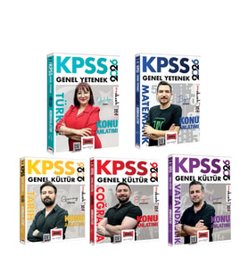 Yargı 2026 KPSS Genel Yetenek Genel Kültür Konu Seti 5 Kitap