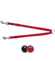 Trixie İki Köpek Gezdirme Tasması, XS-M:40-70cm Kırmızı